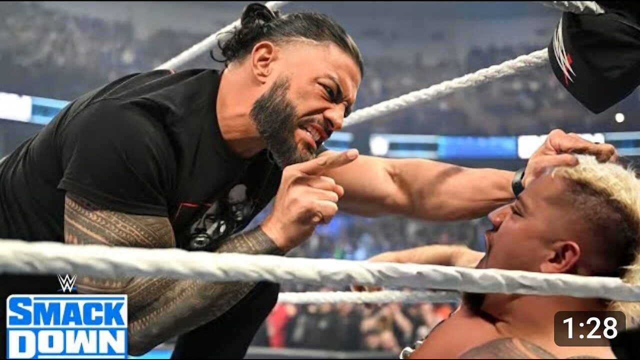 Roman Rings in WWE SmackDown