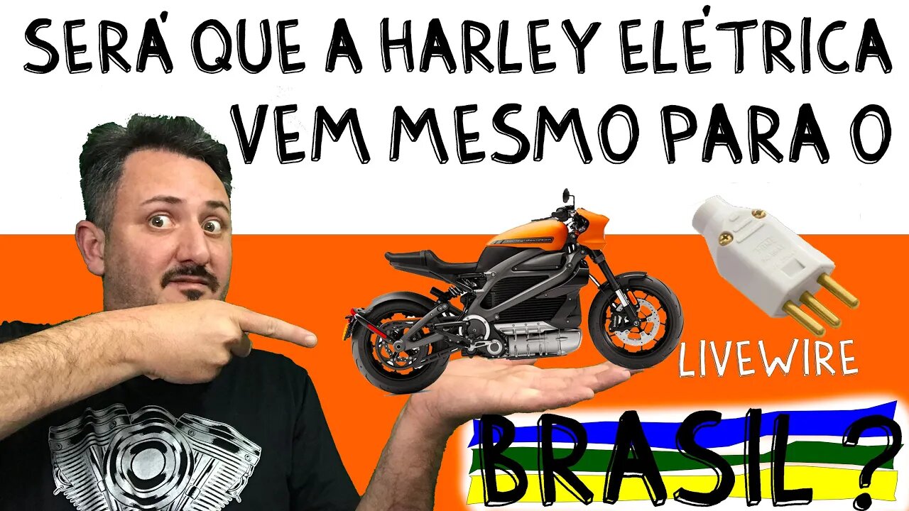 A Harley Elétrica (Live Wire) será que cola no Brasil?