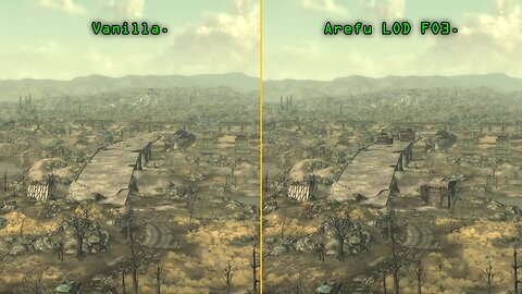 Fallout 3 Mods - Arefu LOD FO3 by Ozmandiaz, port by Drarack