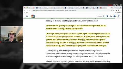 Home Prices Skyrocket! Bubble Now Bigger Than 2006. MSM says "Nothing To See Here"