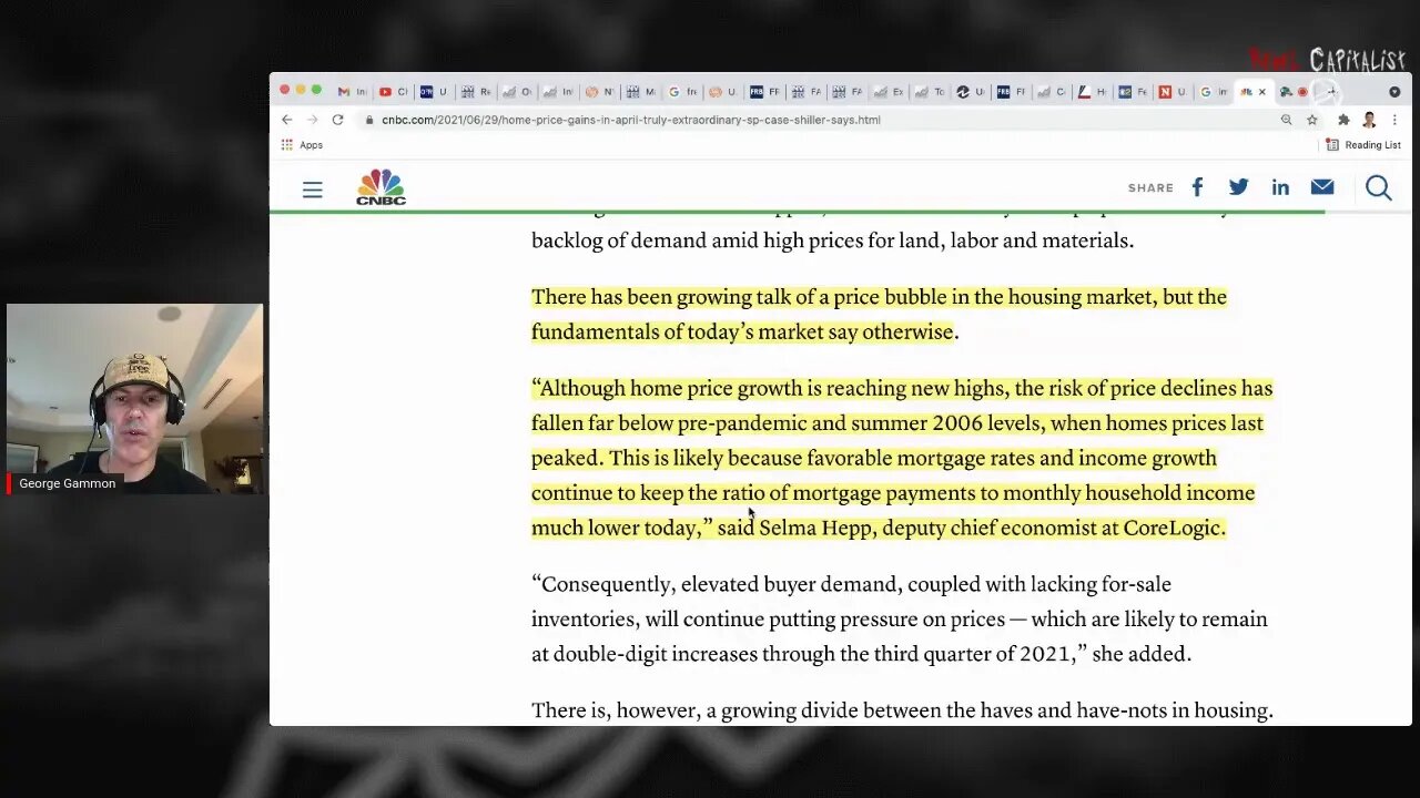Home Prices Skyrocket! Bubble Now Bigger Than 2006. MSM says "Nothing To See Here"