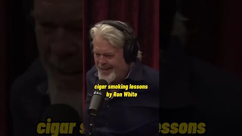 Ron White teaches Joe Rogan how to light a cigar! 🔥 #cigars #shorts #joerogan #ronwhite