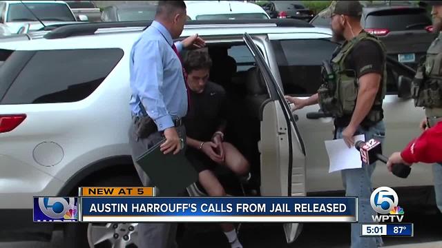 Austin Harrouff's calls from jail released