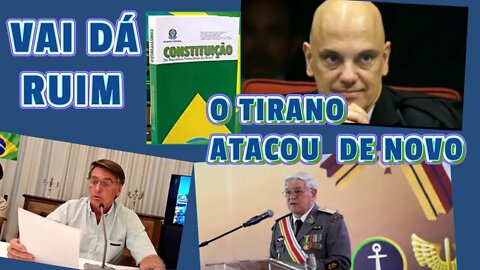 MORAES ATACOU DE NOVO E MULTOU HOJE O DEPUTADO DANIEL EM 135 MIL, MESMO PROTEGIDO POR INDUTO.