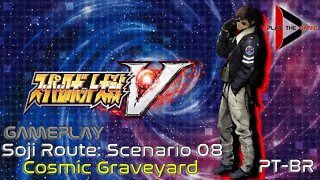 Super Robot Wars V - Stage 08: Cosmic Graveyard (Souji Route) [PT-BR][Gameplay]