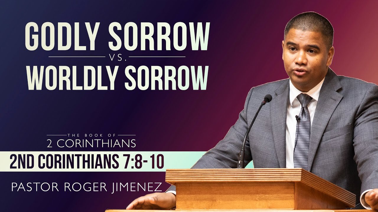 【 Godly Sorrow vs Worldly Sorrow 】 Pastor Roger Jimenez | KJV Baptist Preaching