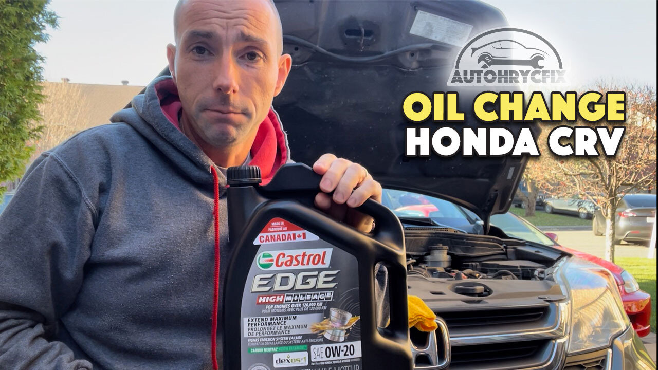 How to Change Oil 07-11 Honda CR-V and reset the oil life percentage