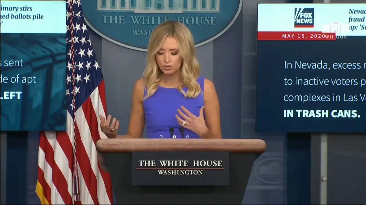 Press Sec Details Problems With Dem Voting Plans: ‘In A Mass Mail-In System There Is Fraud’
