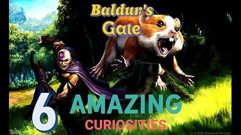 6 AMAZING CURIOSITY ON BALDUR'S GATE SERIES