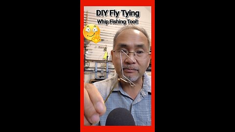 EZ DIY Whip Finish Tool!