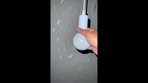 Shadow cast with light bulb