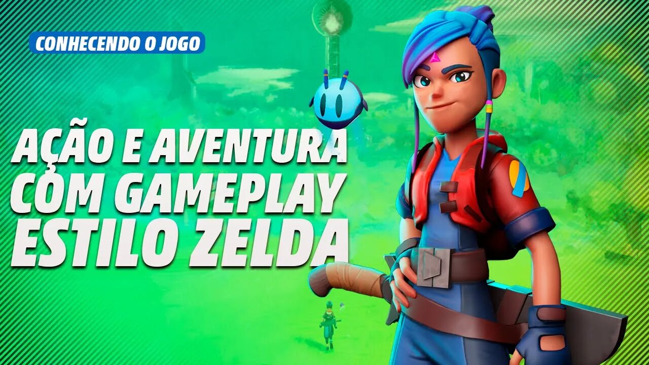 XEL - Um Indie de Ação estilo The Legend of Zelda | Conhecendo o Jogo