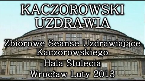 SPECJALNE TECHNIKI HIPNOZY ESTRADOWEJ, DZIAŁANIE NA PODŚWIADOMOŚĆ CZŁOWIEKA /2013 © TV - IMAGO