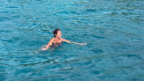 Swimming in Adriatic Sea- Ctoatia
