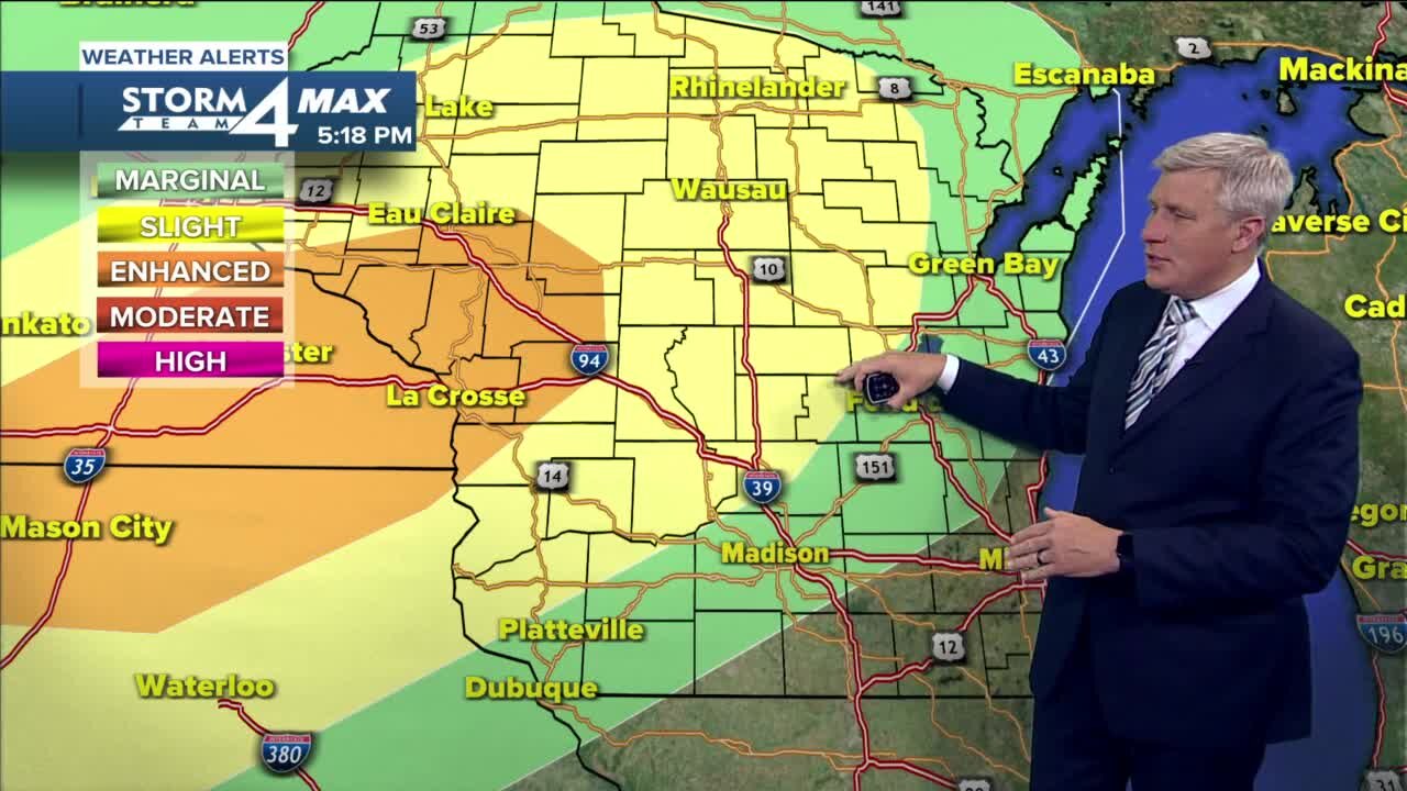 Temps near 70 tonight with chance for rain late