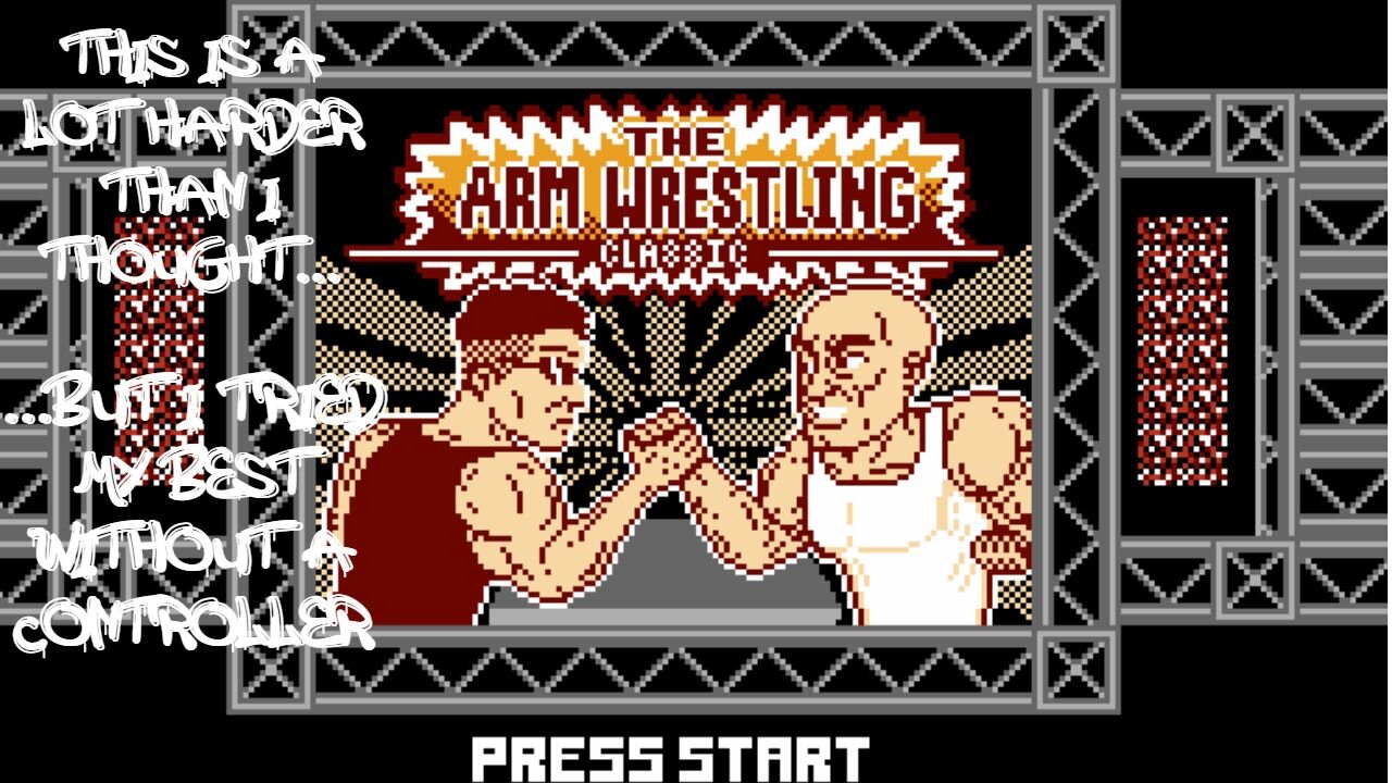 The Arm Wrestling Classic Test Gameplay (Trail & Error) on Keyboard