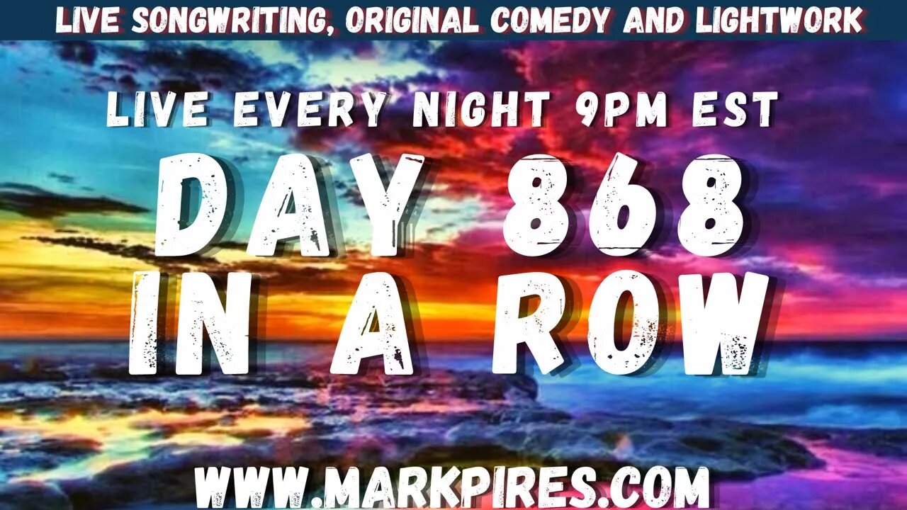 Shutting Off The Negativity of the World Every Night at 9pm EST