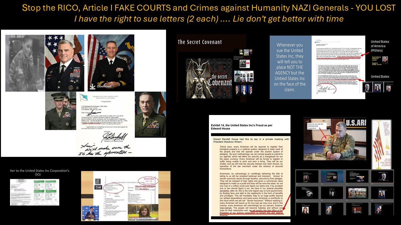 DOD IS RUNNING THE FAKE KANGAROO COURTS AND HIDING THEIR OATH BECAUSE OF THE MOORS