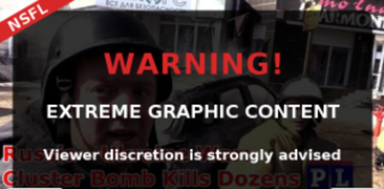 Dozens Killed By Ukrainian Cluster Bomb Attack On Center Donetsk!!!