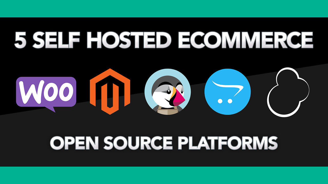 5 Free Self-hosted Open Source eCommerce platforms