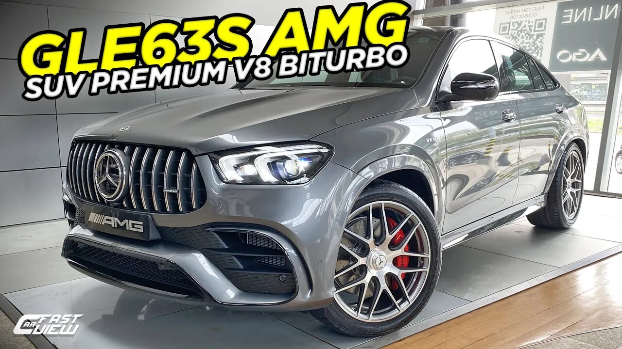 NOVA MERCEDES AMG GLE 63 S COUPÉ 4.0 V8 BITURBO 2021! SUV DE LUXO + INSANO DA CATEGORIA Fastcarview