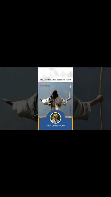 Health and Wholeness is a part of the Abundant Life #shorts