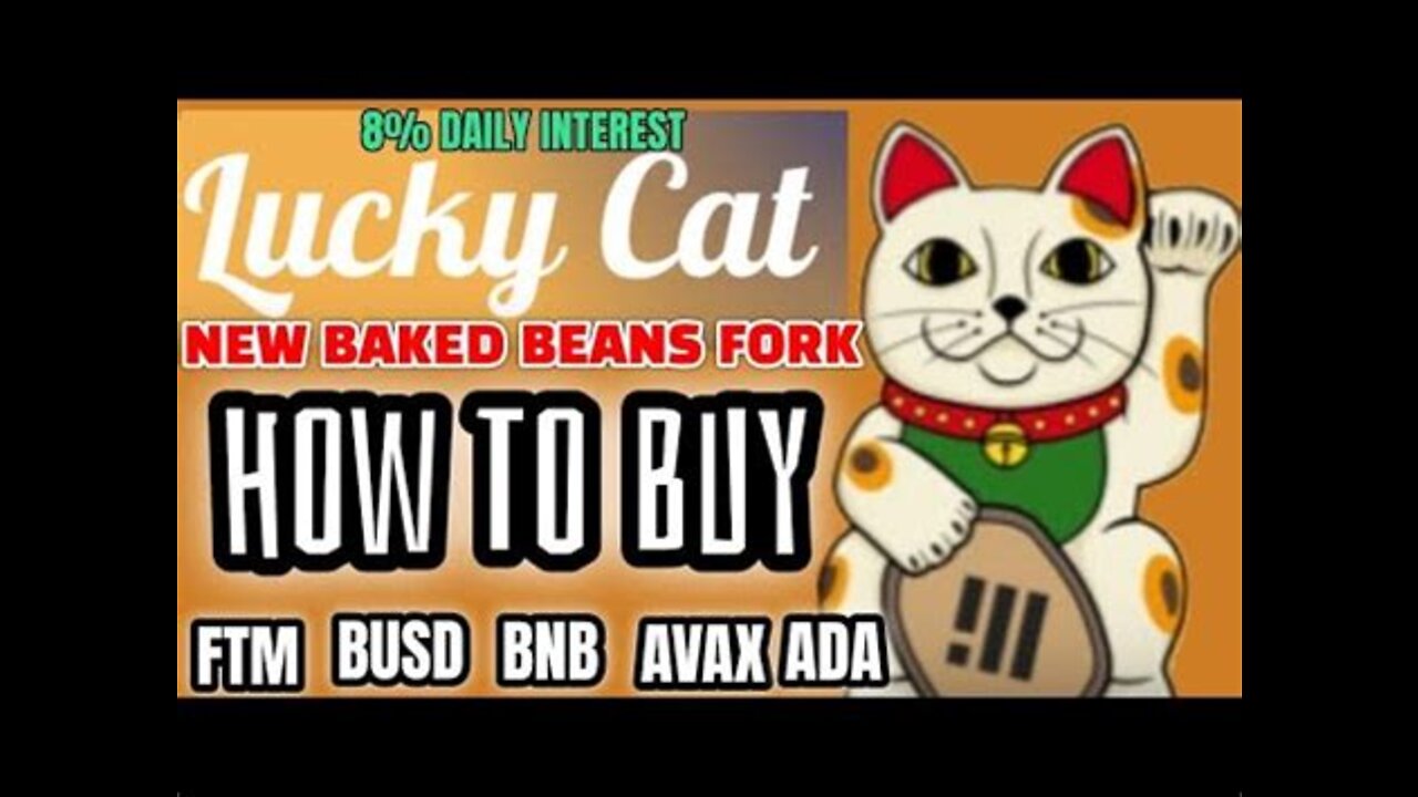 ***ATTN: Brand New/Just Released Luck Cat BNB Miner Fetches you 8% Daily Passively***