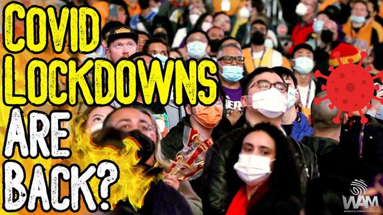 BREAKING: COVID LOCKDOWNS ARE BACK? - WHISTLEBLOWERS SAY MASKING WILL RETURN IN OCTOBER!