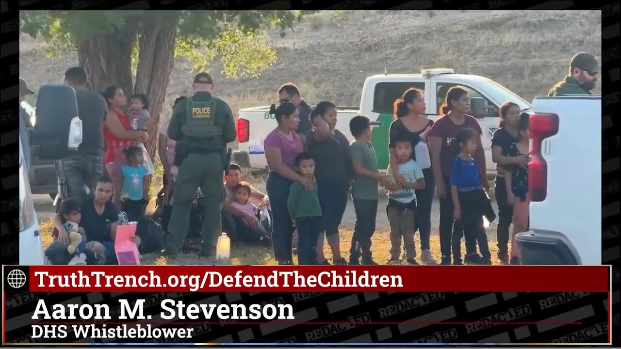 Redacted News | DHS whistleblower EXPOSES America's HIDDEN Child Trafficking Ring