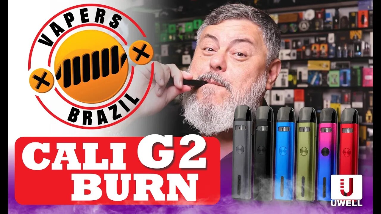 Uwell Caliburn G2 - Será que esta Melhor que o anterior ? - Review PTBR