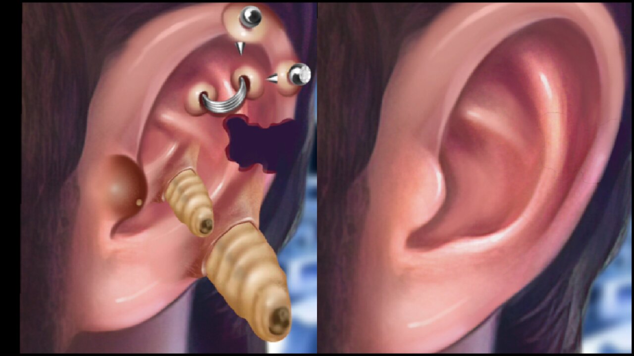 Grotesque Earwax Removal: A Gory Expedition into Ear Cleaning