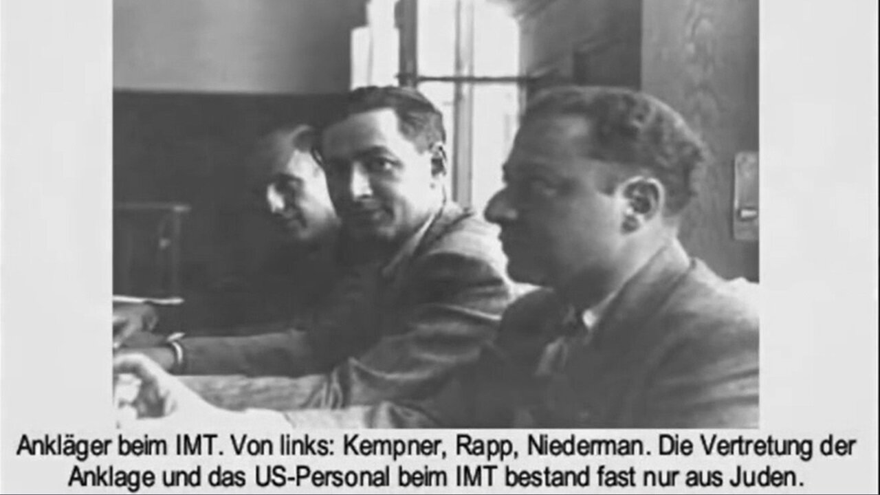 Germans Got "Trump Treatment": The Nuremberg Trials were Show Trials / Kangaroo Courts.