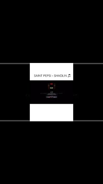 SAINT PEPSI - SHAOLIN [C l u b K u s h i m o t o 串 本 🌊📼 #shorts]