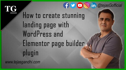 How to Create a Landing page with WordPress & Elementor (2020)