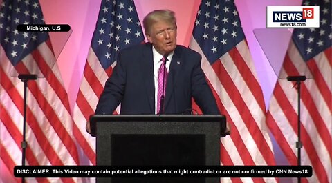 Donald Trump | addresses republican leader....