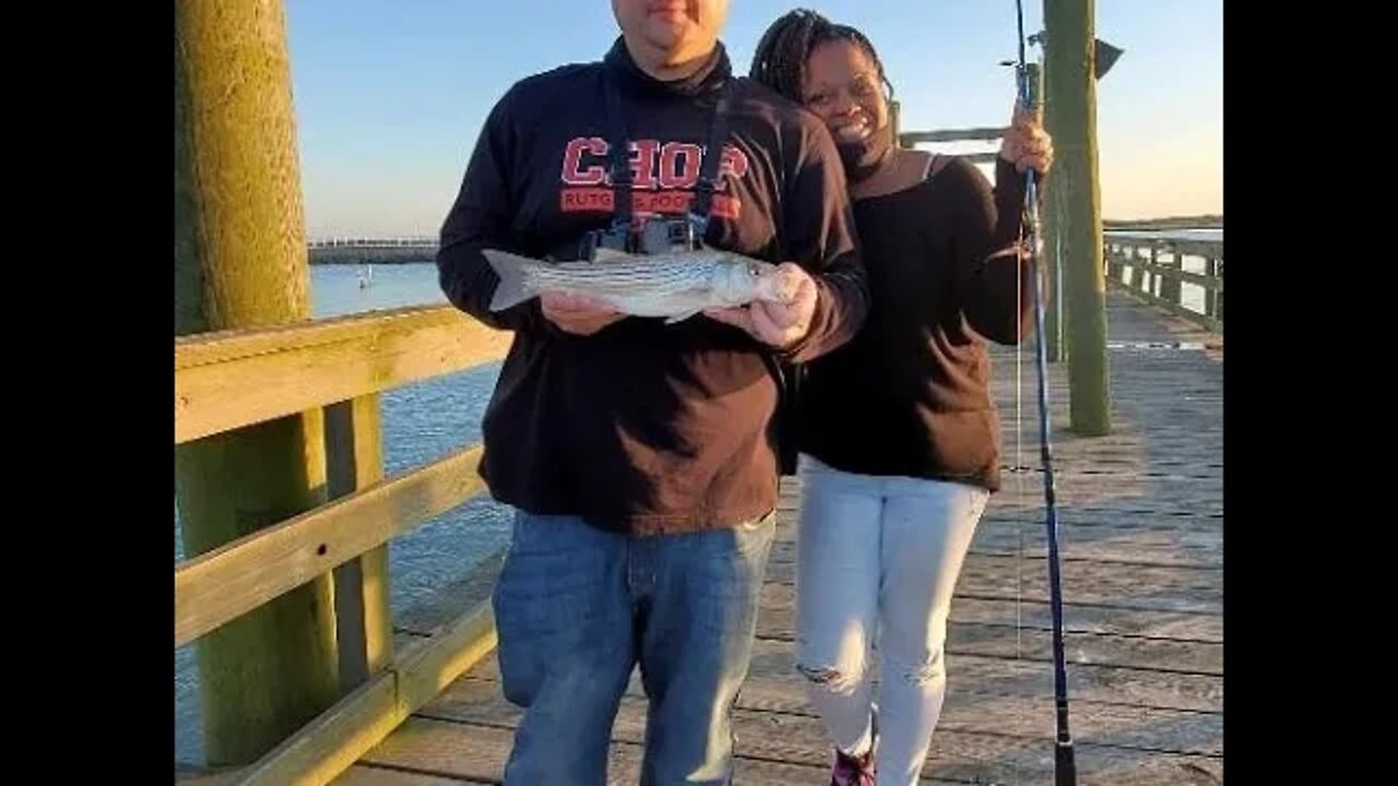 Ocean City mid week fishing #HomerGudelskyPark #OceanCity #marylandpierfishing