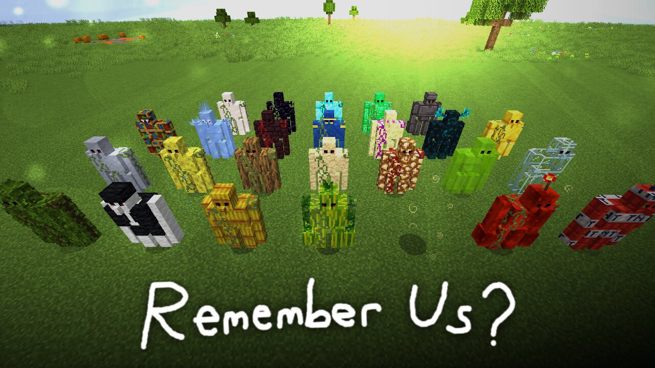 The BEST Golem Mod you forgot in Minecraft