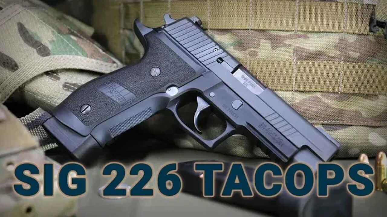 SEALs Used it, Why the Sig 226 TACOPS Remains Elite