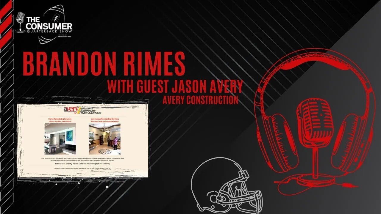 The Consumer Quarterback Show - Jason Avery Avery Construction