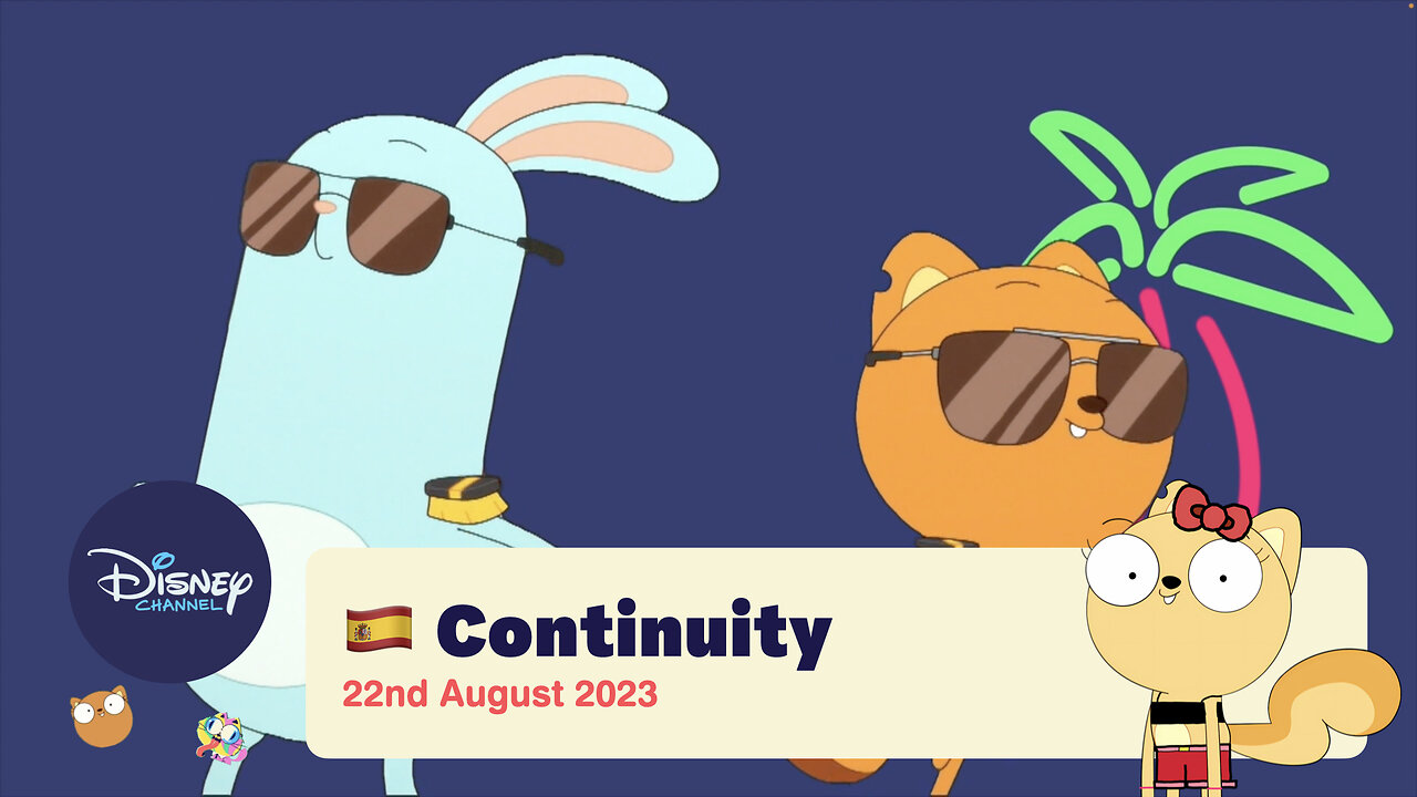 Disney Channel (Spain) - Adverts and Continuity (22nd August 2023)