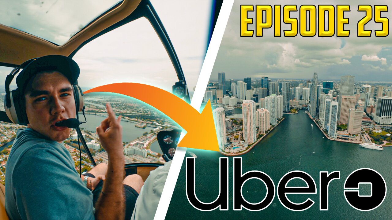 We Took The Helicopter Uber Over Miami (Episode 25)