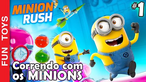 Minions Rush - Correndo com vários MINIONS Diferentes!