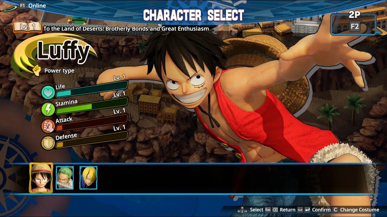 One Piece Pirate Warriors 4 - Day 1