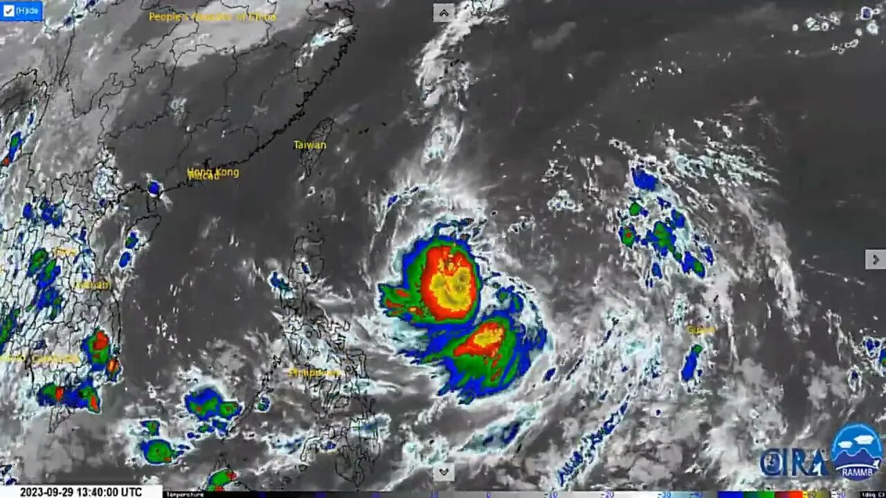 Živ Čovek Miran Rubin - TYPHOON KOINU (JENNY) 2023 - SUPER TYPHOON BOLAVEN 2023