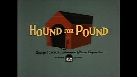 Hound for Pound (1963)