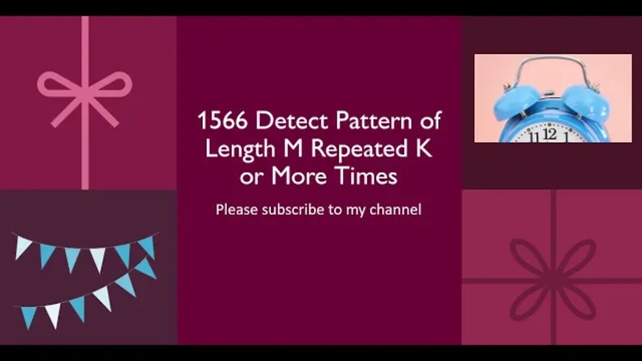 1566 Detect Pattern of Length M Repeated K or More Times