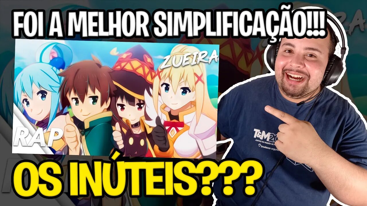 REACT KONOSUBA: OS INÚTEIS | Byakuran | Prod. AWK