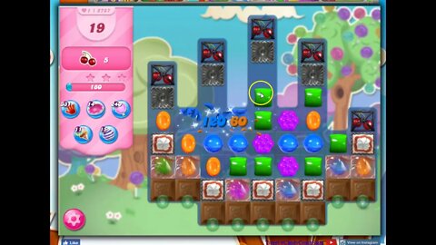 Candy Crush Level 2787 Talkthrough, 20 Moves 0 Boosters