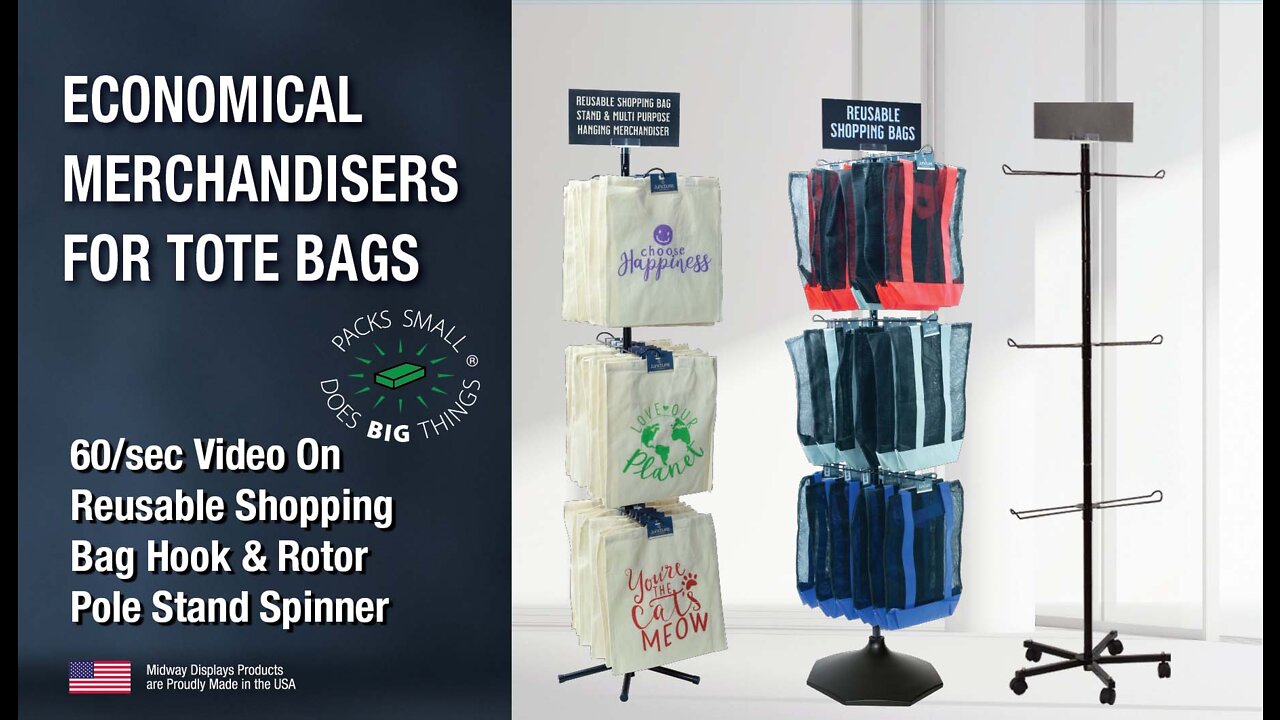 Most Economical Tote Bag Stand Made In USA