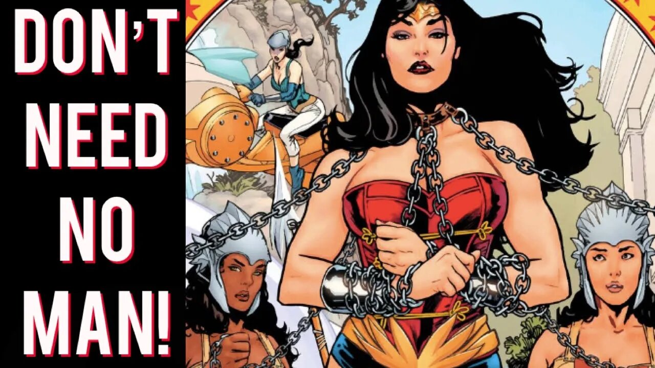 Wonder Woman CRINGE! America hating DC Comics teams up with Antifa for new anti-Trump storyline!